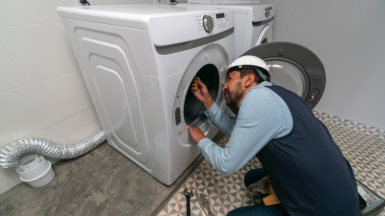 Redlands washer- dryer installation